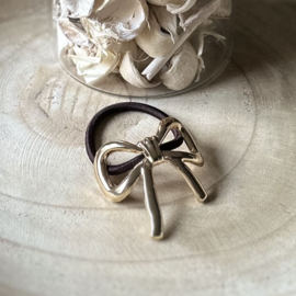 Haarelastiek | Metalen strik