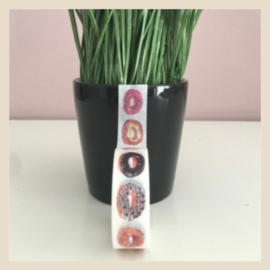 Masking tape met donuts