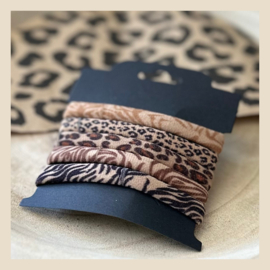Haarelastiek | Dierenprint