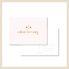 Kaart | Welkom lieve baby