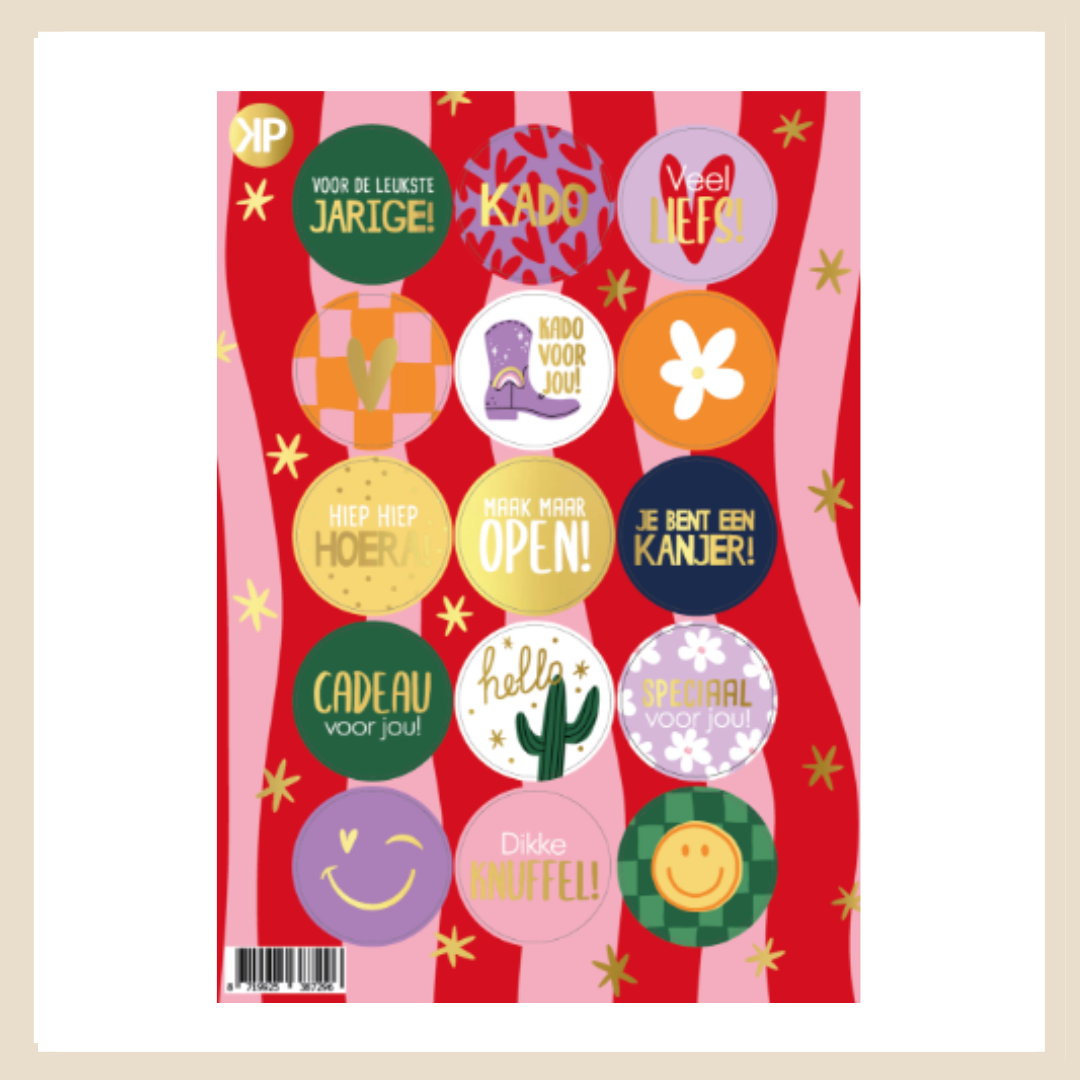 Stickervel | Retro
