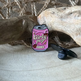 Pin | Blikje frisdrank-Girly pop