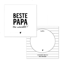 Magneet | Beste papa ter wereld
