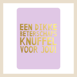 Kaart | Een dikke beterschapsknuffel voor jou