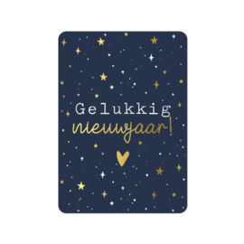 Kerstkaart | Gelukkig Nieuwjaar