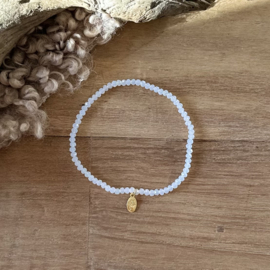 Armbanden | Born to shine - Colorful multi white | Powder