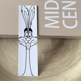 Boekenlegger | Wit-Zwart
