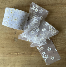 Kadolint | Organza met bloemen