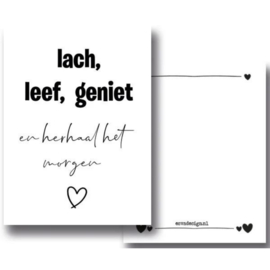 Kaart | Lach, Leef, Geniet