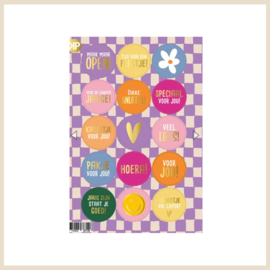 Stickervel | Handdraw grid