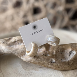 Oorbellen | Naturel tones