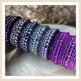 Armbanden | Born to Shine-Purple rain