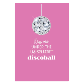 Kaart | Kiss me under the discoball