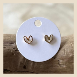 Oorbellen | Hartje-studs