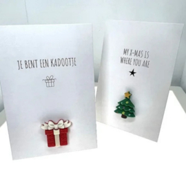 Kaartpin | XMAS 3D