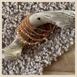 Armbanden | Born to shine -  Colorful beige