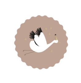 Kadostickers | Baby Bird Gold