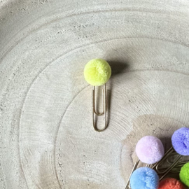 Paperclip met pompon