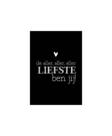 Kaart | De aller, aller, aller liefste ben jij!