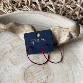 Oorbellen | Ruby loops