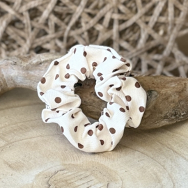Scrunchies | Mocha Dots
