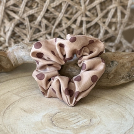 Scrunchies | Mocha Dots