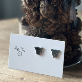 Oorbellen | Beertje studs