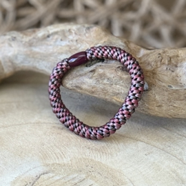 Haarelastiek | Burgundy twist