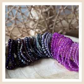 Armbanden | Born to Shine-Purple rain