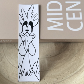 Boekenlegger | Wit-Zwart