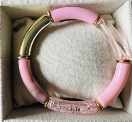 Tube armband | Steamy pink