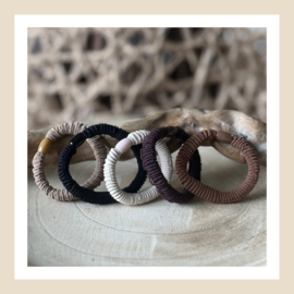 Haarelastiek | Soft earth