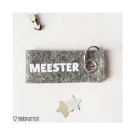Sleutelhanger | Meester