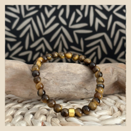 Armband | Tiger eye brown-6mm