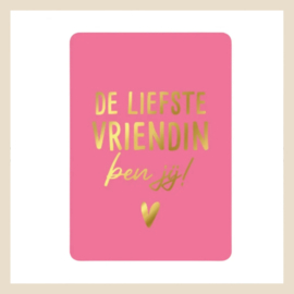Kaart | De liefste vriendin ben jij
