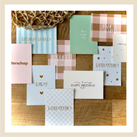 Kaarten | Set van 10 verschillende kaarten