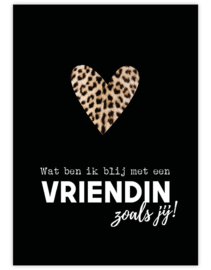 Kaart | Wat ben ik blij met een vriendin zoals jij!