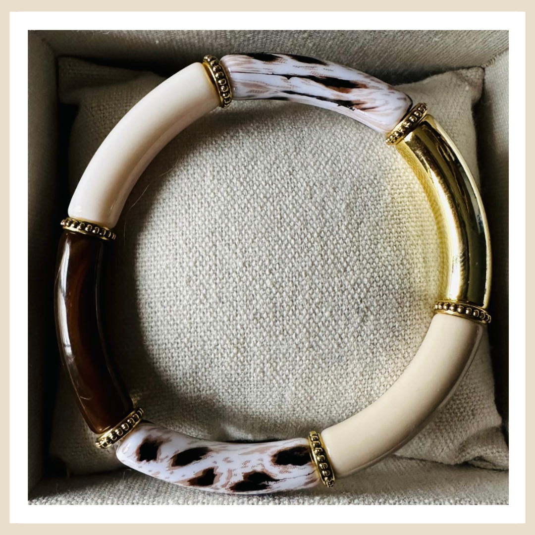 Tube armband | Printing brown