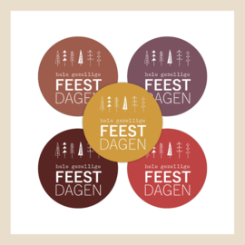 Kadostickers | Hele gezellige feestdagen