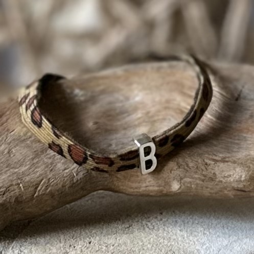 Armbanden | Buckle Leopard Initiale