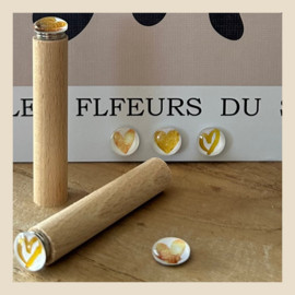 Kaartpin |  Golden hearts