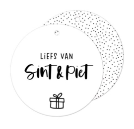 Kadolabel | Liefs van Sint en Piet