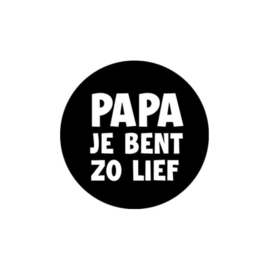 Kadosticker | Papa jij bent zo lief