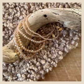 Armbanden | Born to shine -  Colorful beige