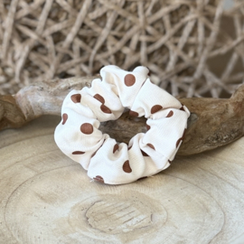 Scrunchies | Mocha Dots