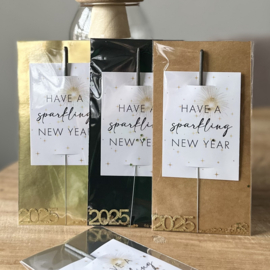 Nieuwjaarskaartje | Have a sparkling New year
