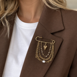 Broche | Kilt charme broche-Chain