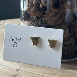 Oorbellen | Beertje studs