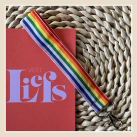 Keycord-Sleutelhanger | Rainbow