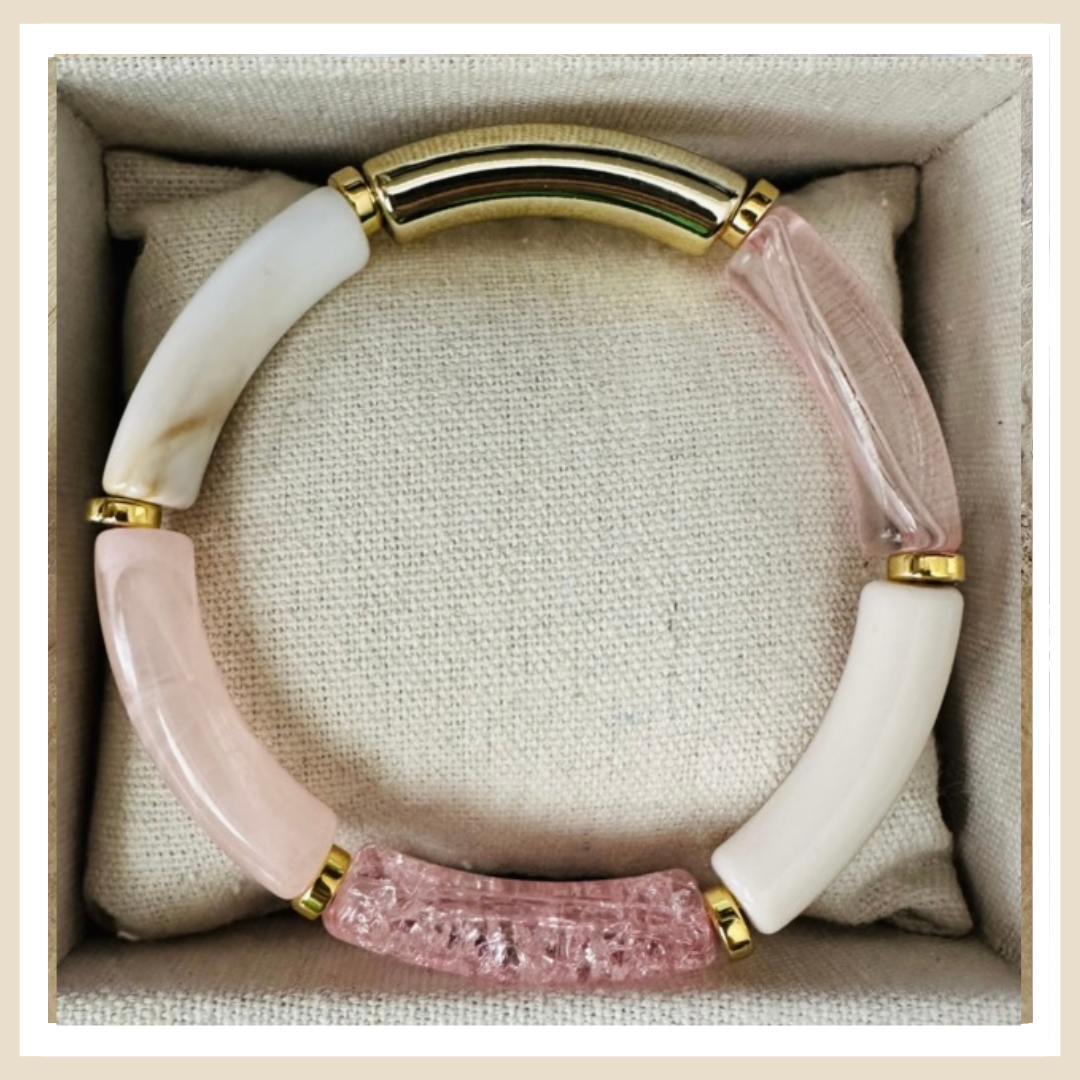 Tube armband | Pinky Blush